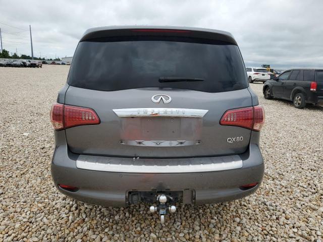 JN8AZ2NFXG9610842 - 2016 INFINITI QX80 GRAY photo 6