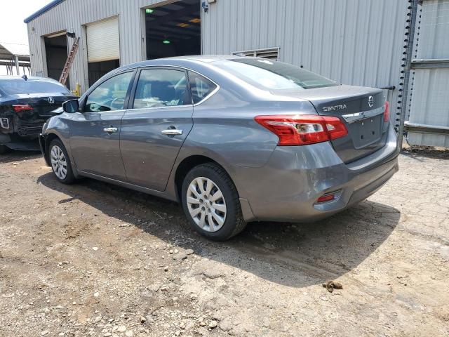 3N1AB7AP6HY370408 - 2017 NISSAN SENTRA S GRAY photo 2