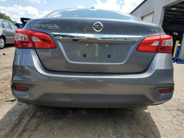 3N1AB7AP6HY370408 - 2017 NISSAN SENTRA S GRAY photo 6