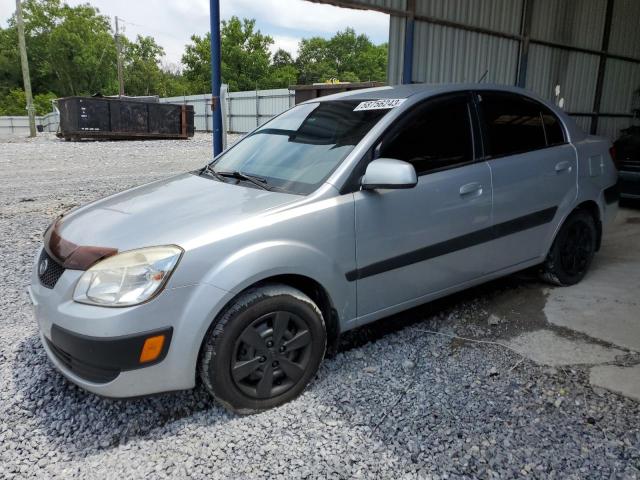 KNADE223596578060 - 2009 KIA RIO BASE SILVER photo 1