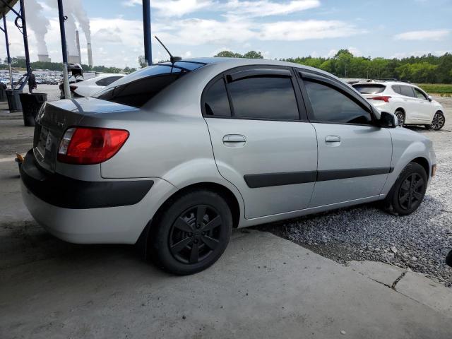 KNADE223596578060 - 2009 KIA RIO BASE SILVER photo 3