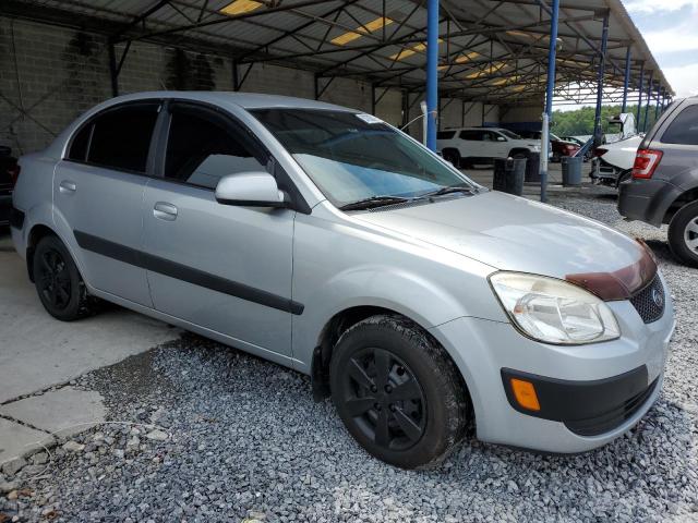 KNADE223596578060 - 2009 KIA RIO BASE SILVER photo 4