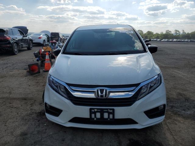 5FNRL6H22LB033644 - 2020 HONDA ODYSSEY LX WHITE photo 5