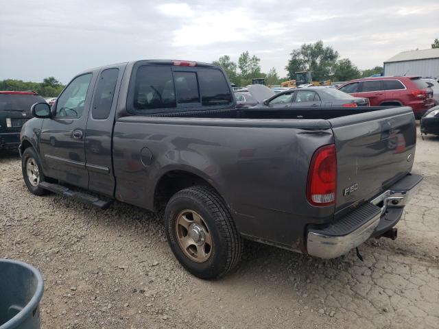 2FTRX17222CA84933 - 2002 FORD F-150 GRAY photo 2