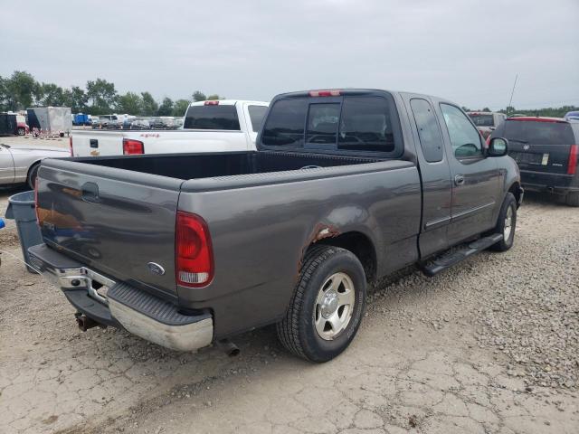 2FTRX17222CA84933 - 2002 FORD F-150 GRAY photo 3