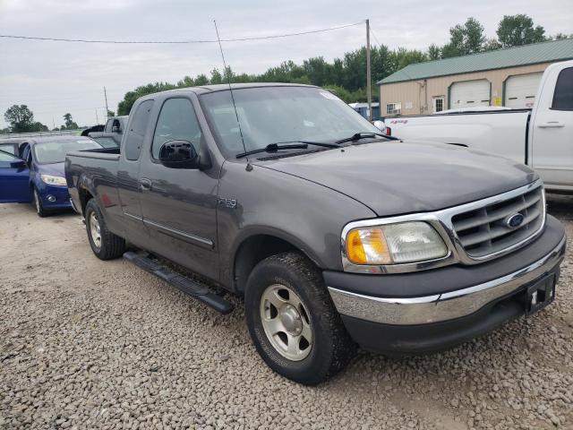 2FTRX17222CA84933 - 2002 FORD F-150 GRAY photo 4