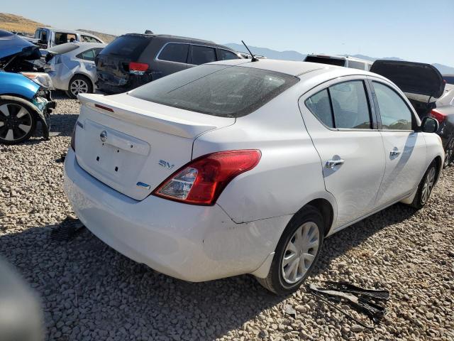 3N1CN7AP2EL839812 - 2014 NISSAN VERSA S WHITE photo 3