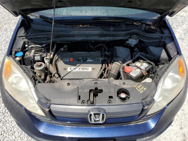 JHLRE48338C054842 - 2008 HONDA CR-V LX BLUE photo 12