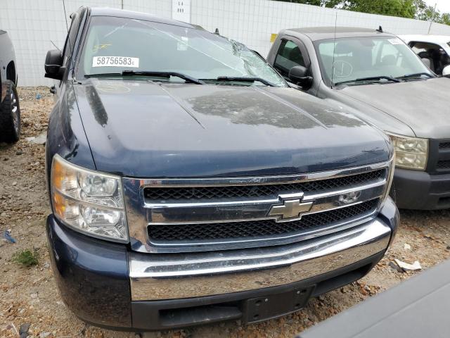 3GCEC13C57G554066 - 2007 CHEVROLET SILVERADO C1500 CREW CAB BLUE photo 5