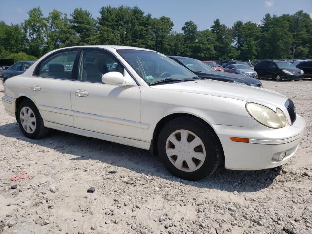 KMHWF25S14A010420 - 2004 HYUNDAI SONATA GL WHITE photo 4