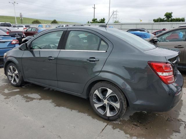 1G1JF5SB9H4106345 - 2017 CHEVROLET SONIC PREMIER GRAY photo 2