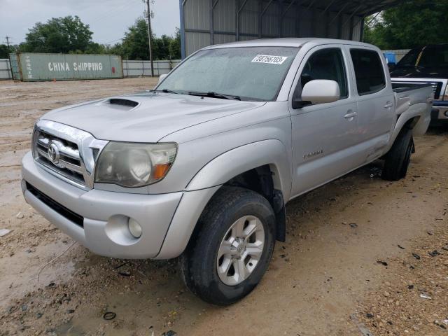 3TMJU4GN5AM103320 - 2010 TOYOTA TACOMA DOUBLE CAB PRERUNNER SILVER photo 1