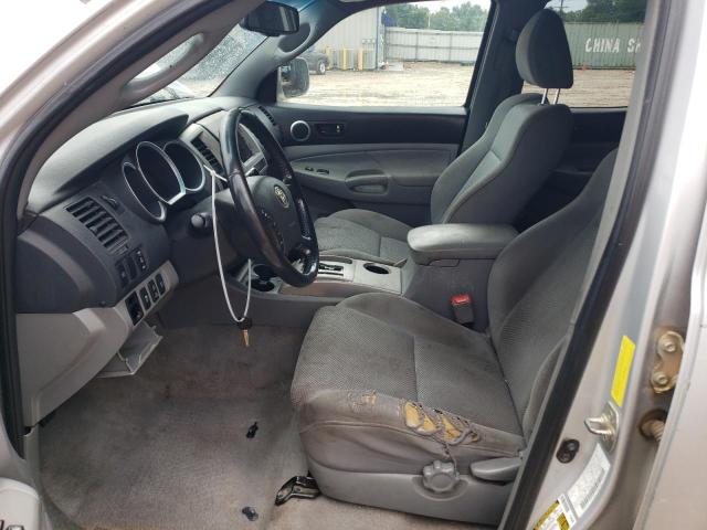 3TMJU4GN5AM103320 - 2010 TOYOTA TACOMA DOUBLE CAB PRERUNNER SILVER photo 7