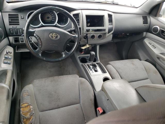 3TMJU4GN5AM103320 - 2010 TOYOTA TACOMA DOUBLE CAB PRERUNNER SILVER photo 8