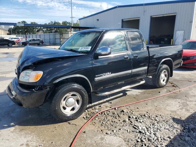 5TBRU34176S465602 - 2006 TOYOTA TUNDRA ACCESS CAB SR5 BLACK photo 1