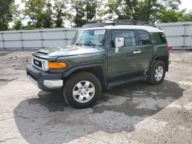 JTEBU4BF4AK095279 - 2010 TOYOTA FJ CRUISER GREEN photo 1