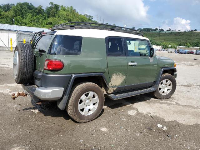 JTEBU4BF4AK095279 - 2010 TOYOTA FJ CRUISER GREEN photo 3