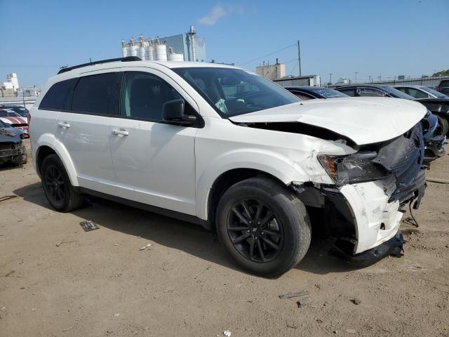 3C4PDCABXLT254035 - 2020 DODGE JOURNEY SE WHITE photo 4