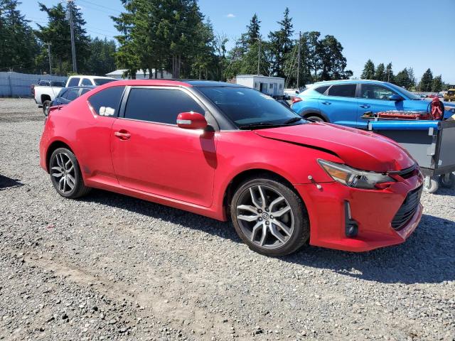 JTKJF5C77FJ008973 - 2015 TOYOTA SCION TC RED photo 4
