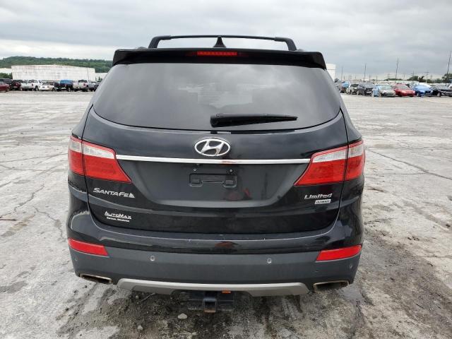 KM8SR4HF9FU128460 - 2015 HYUNDAI SANTA FE GLS BLACK photo 6