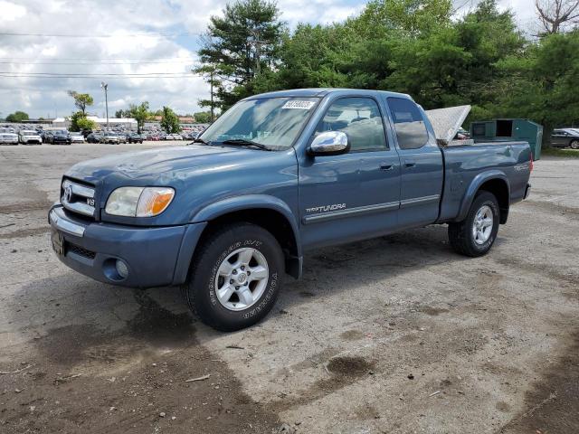 5TBRT341X6S473048 - 2006 TOYOTA TUNDRA ACCESS CAB SR5 BLUE photo 1