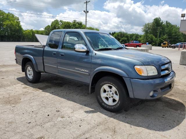 5TBRT341X6S473048 - 2006 TOYOTA TUNDRA ACCESS CAB SR5 BLUE photo 4