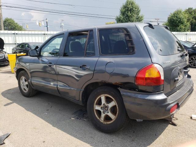 KM8SC13D64U696734 - 2004 HYUNDAI SANTA FE GLS GRAY photo 2