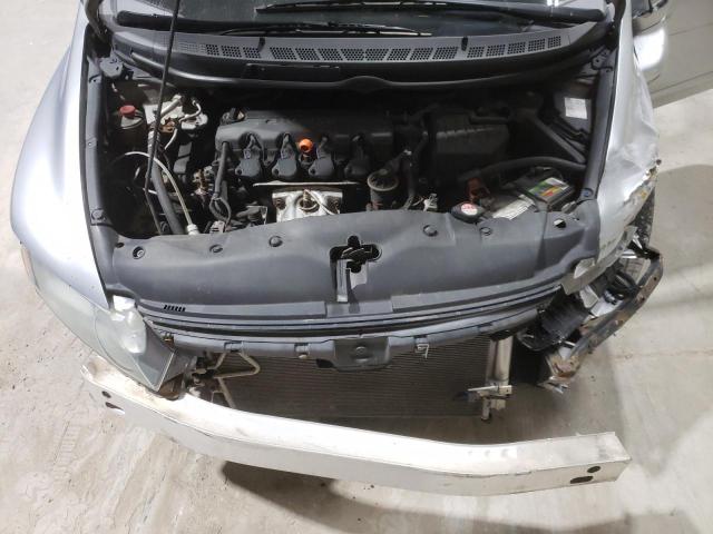 2HGFA16978H329497 - 2008 HONDA CIVIC EXL ვერცხლისფერი ფოტო 11