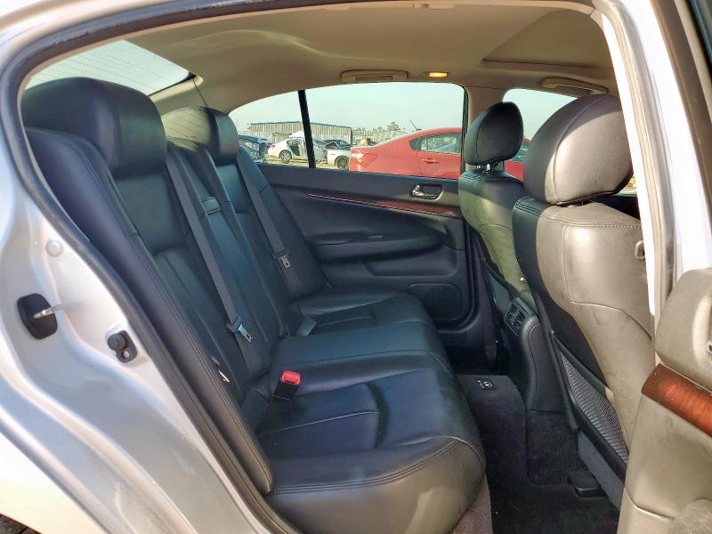JN1CV6APXCM627379 - 2012 INFINITI G37 BASE SILVER photo 10