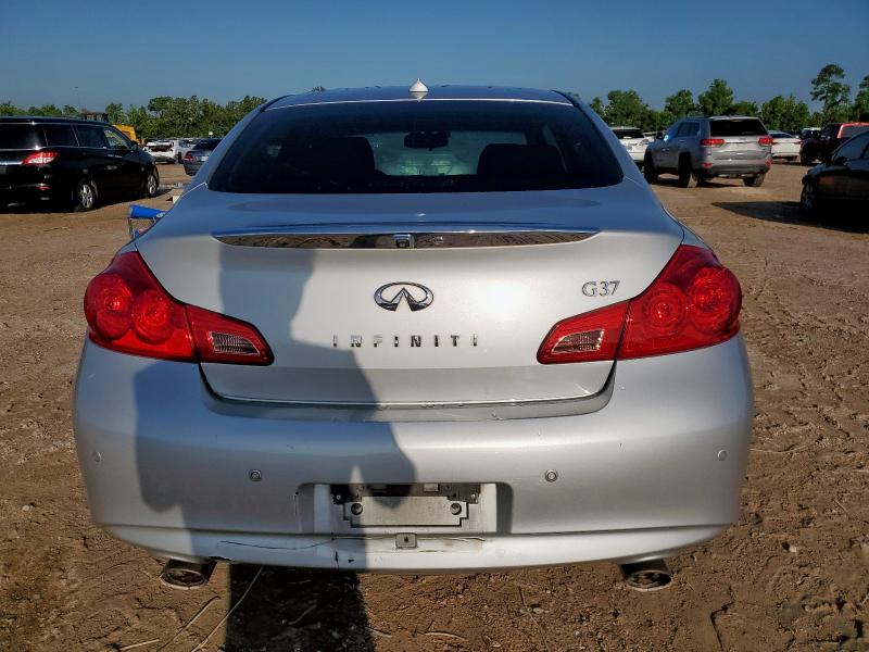 JN1CV6APXCM627379 - 2012 INFINITI G37 BASE SILVER photo 6