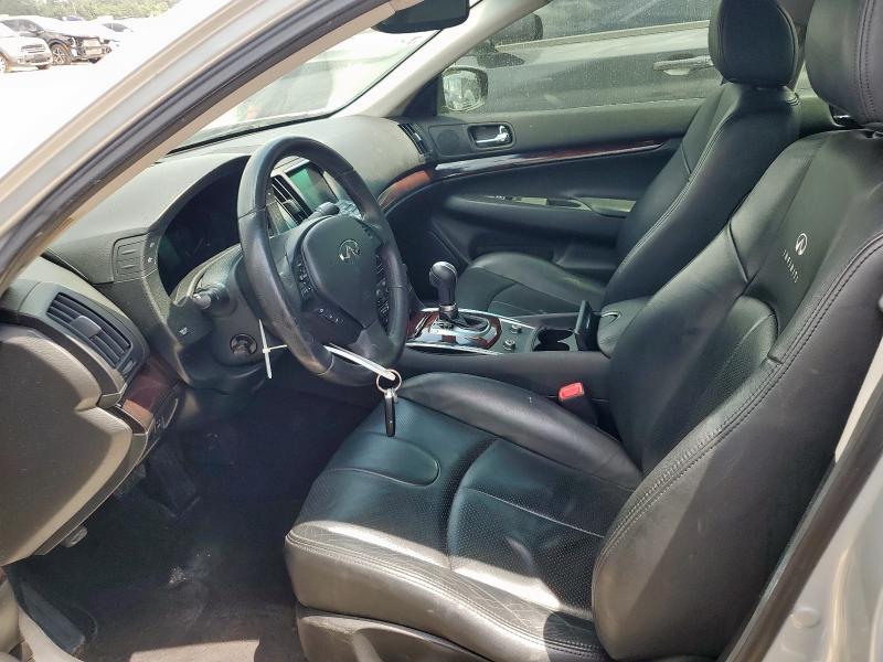 JN1CV6APXCM627379 - 2012 INFINITI G37 BASE SILVER photo 7