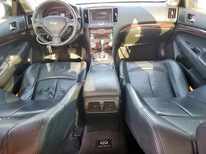 JN1CV6APXCM627379 - 2012 INFINITI G37 BASE SILVER photo 8