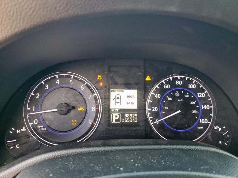 JN1CV6APXCM627379 - 2012 INFINITI G37 BASE SILVER photo 9