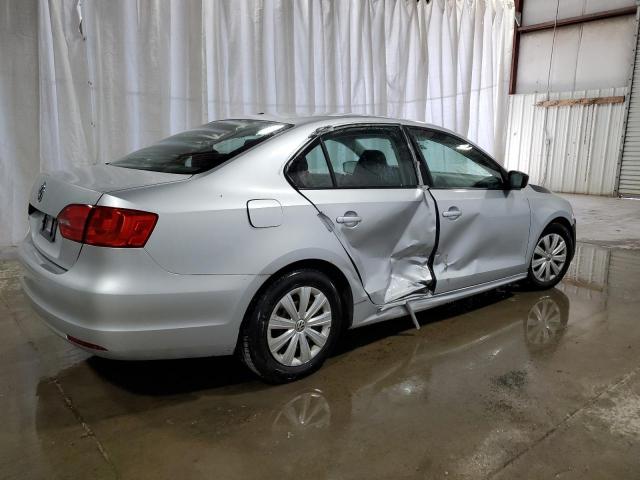 3VW2K7AJ9EM321040 - 2014 VOLKSWAGEN JETTA BASE SILVER photo 3