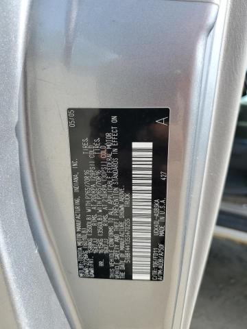 5TBBT44135S470255 - 2005 TOYOTA TUNDRA ACCESS CAB SR5 SILVER photo 12