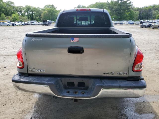 5TBBT44135S470255 - 2005 TOYOTA TUNDRA ACCESS CAB SR5 SILVER photo 6