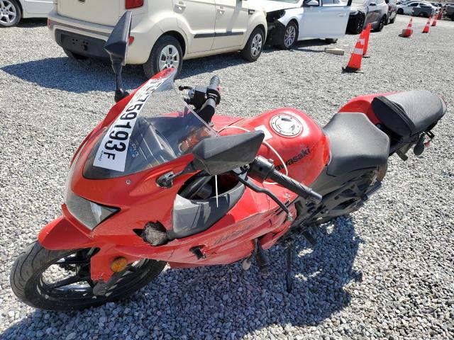 JKAEXMJ179DA46072 - 2009 KAWASAKI EX250 J RED photo 2