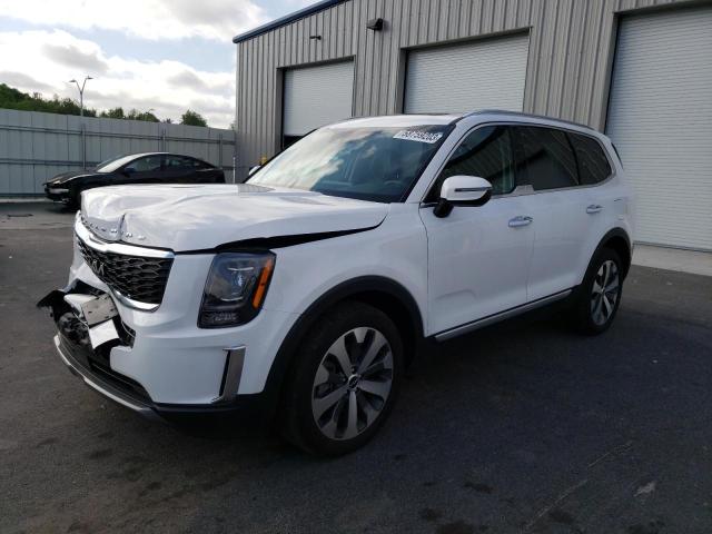 5XYP6DHCXNG321449 - 2022 KIA TELLURIDE S WHITE photo 1