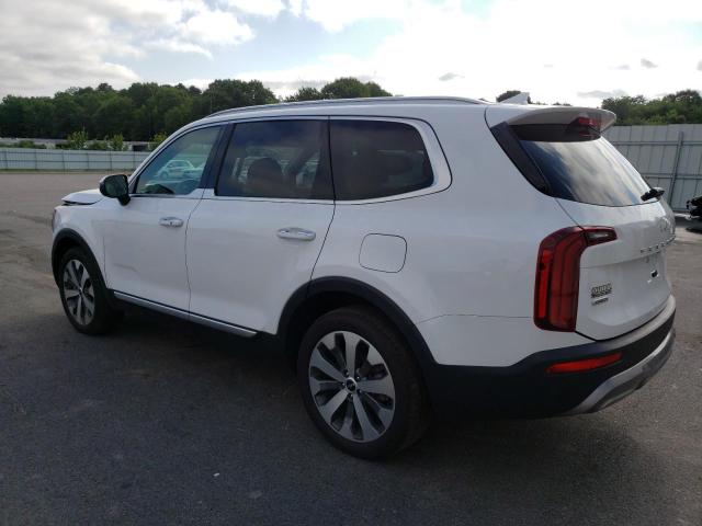 5XYP6DHCXNG321449 - 2022 KIA TELLURIDE S WHITE photo 2