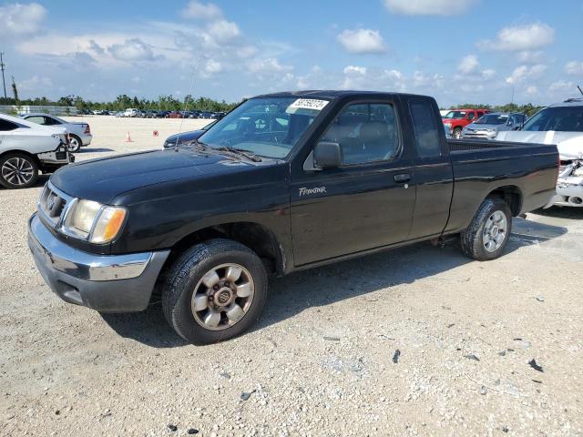 1N6DD26S3XC332093 - 1999 NISSAN FRONTIER KING CAB XE BLACK photo 1