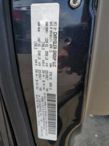 2C4RC1BG8DR744522 - 2013 CHRYSLER TOWN & COU TOURING Mavi foto 13