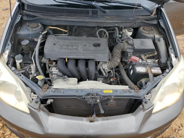 2T1KR32E65C552222 - 2005 TOYOTA COROLLA MA XR GRAY photo 11