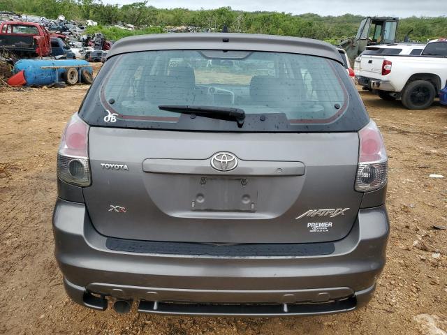 2T1KR32E65C552222 - 2005 TOYOTA COROLLA MA XR GRAY photo 6