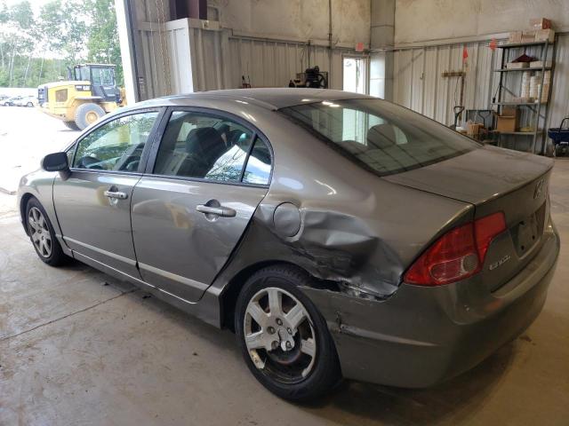 1HGFA16538L105482 - 2008 HONDA CIVIC LX BROWN photo 2