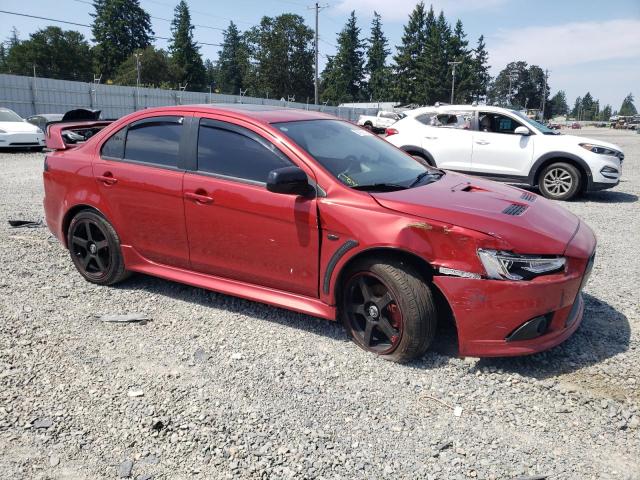 JA32V6FV3EU022301 - 2014 MITSUBISHI LANCER RALLIART RED photo 4