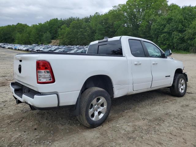 1C6SRFBT8MN734958 - 2021 RAM 1500 BIG HORN/LONE STAR WHITE photo 3