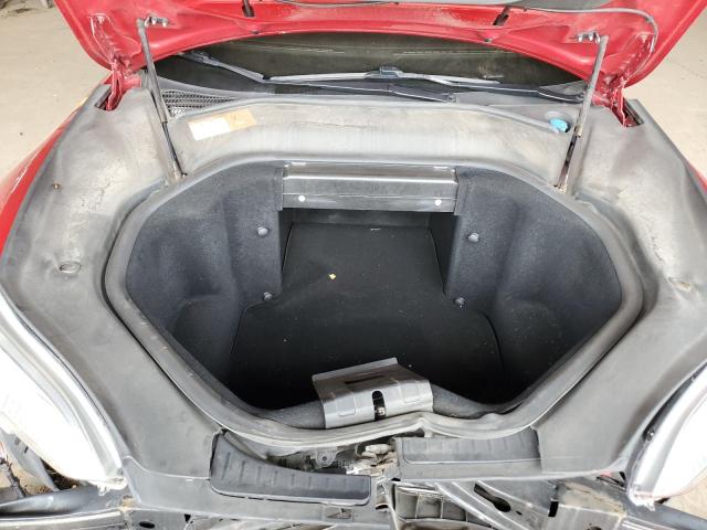 5YJSA1E10FF109551 - 2015 TESLA MODEL S წითელი ფოტო 11