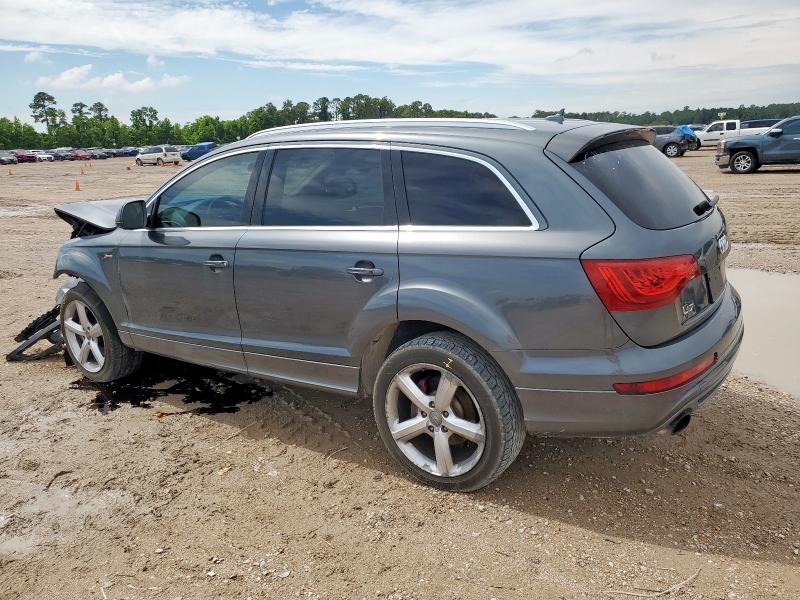 WA1DGBFE7DD002137 - 2013 AUDI Q7 PRESTIGE GRAY photo 2