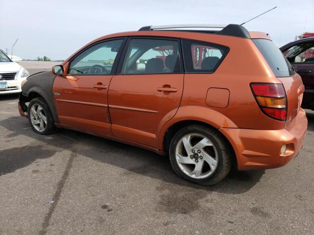 5Y2SM63855Z437657 - 2005 PONTIAC VIBE ORANGE photo 2