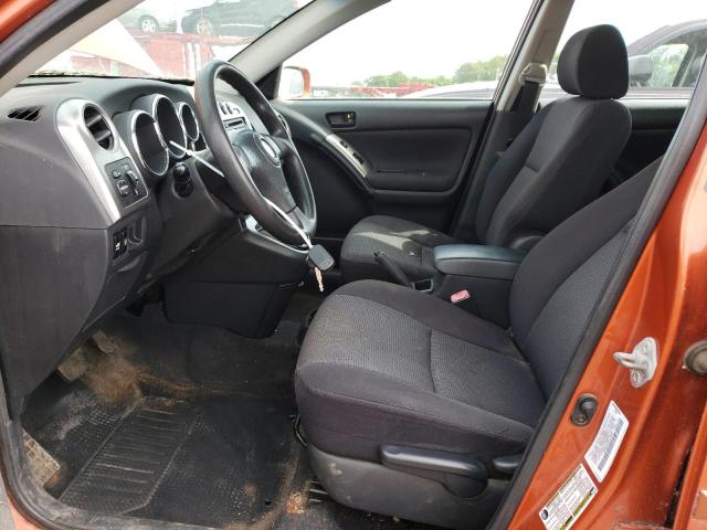 5Y2SM63855Z437657 - 2005 PONTIAC VIBE ORANGE photo 7